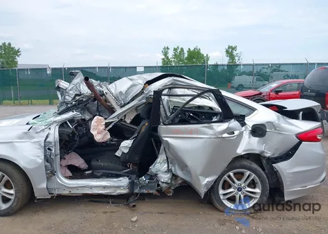 2018 Ford Fusion Se from USA, damaged, VIN 3FA6P0HD4JR178708